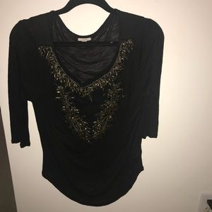 Black urban outfitters long sleeve top